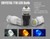 H6W 434 Bax9s (12V-24V) Canbus LED Bulbs White/Blue, Pack of 2