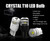 H6W 434 Bax9s (12V-24V) Canbus LED Bulbs White/Blue, Pack of 2