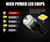 H6W 434 Bax9s (12V-24V) Canbus LED Bulbs White/Blue, Pack of 2