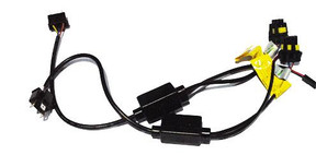 H4 H/L Twin Relay Wiring Loom For HID Xenon Bulbs (2 Relays)