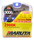 MARUTA® 9006 (hb4) 55W Golden Yellow 2900K 12V Xenon Gas Filled Headlight Bulbs with Advanced Technology