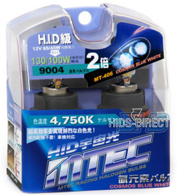MTEC 9004 HB2 12v 65/45w Cosmos Blue Xenon Effect Upgrade Bulbs