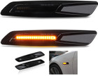 BMW 1/3/5 Series Black Gloss Fender Amber Side marker (F10 Style) LED Side Indicator Lamps
