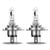 Osram H4 60/55w Night Breaker Silver Bulbs +100% Light (Twin Pack) (64193NBS-HCB)
