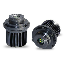 20W XML CREE LED Bmw e60 LCI 07- (Halogen Headlamps) Angel Eyes Side Marker 