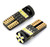 501a (WY5W) Canbus 15 (3014) LED Amber Indicator Bulbs (pair) New Model! 