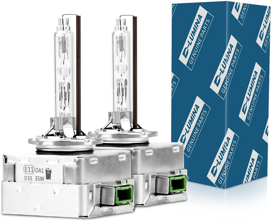 D-Lumina D3S 35W +50% Brightness HID Xenon Headlight Bulb Set (2