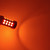 581 PY21W 36*3030 Smd Amber Canbus LED indicator bulbs