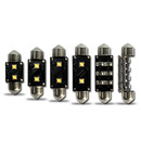 2 x 36mm (272) Festoon 2* 6 Watt Osram CREE-XPE Chip Canbus LED