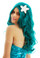 Green Mermaid Deluxe Costume Wig