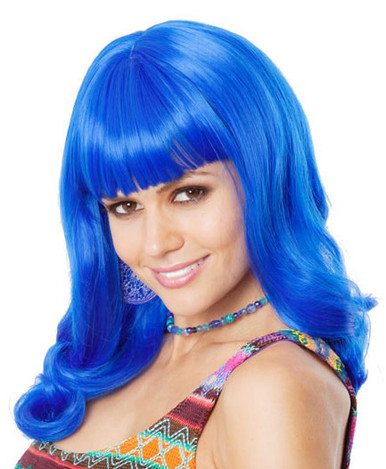 high quality blue wigs