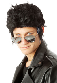 Danny 1950's Grease Black Costume Wig - by Allaura
