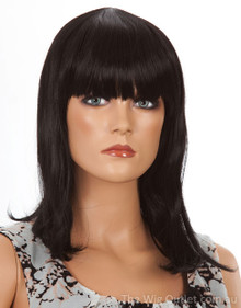 DELUXE Cleo (Black 1) Premium Fashion Wig - Heat Resistant
