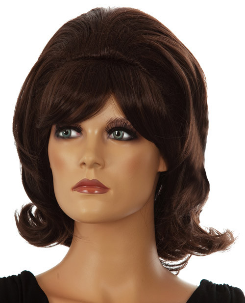 DELUXE Hairspray 1960's (Tracy Turnblad) Brown Costume Wig - by Allaura ...