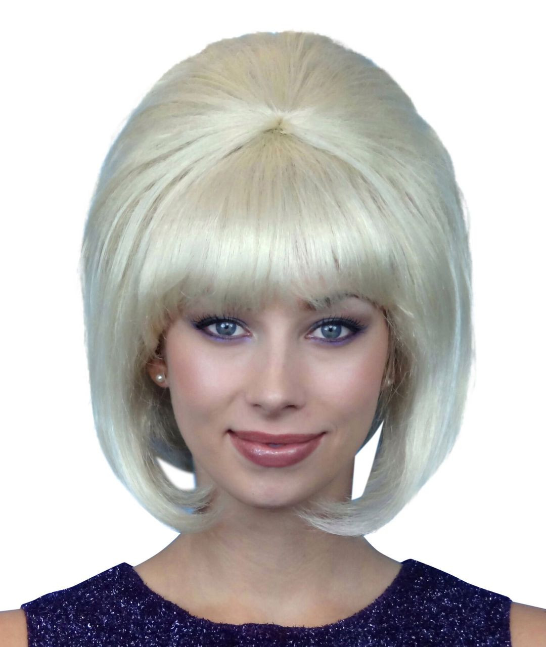 1960s Bouffant Hair Blonde Porn - Beehive 1960's (Blonde) Costume Wig (High Quality) - The Wig Outlet