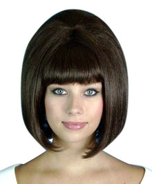 Beehive 1960's (Brown) Costume Wig (High Quality)
