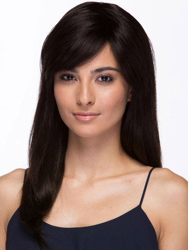 MARIAM - Black 100% Remy Human Hair Wig - by Elegante - The Wig Outlet