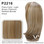 P2216 - Piano Colour: Light Brown, Platinum, Reddish Blonde Mixed