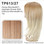 TP613/27 - Honey Blonde Highlight Streak with Platinum Blonde