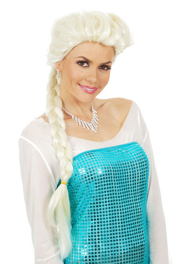 Frozen Inspired Princess Elsa Costume Wig for Adults & Children - by Allaura