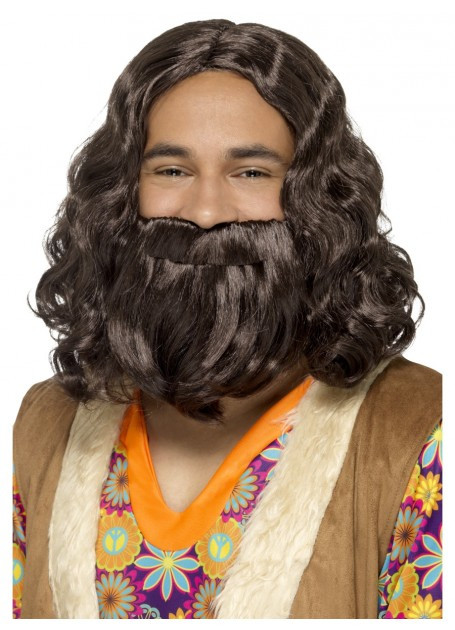 hagrid beard and wig