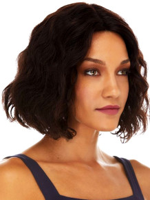 SHAYLA - 100% Black Remy Brazilian Human Hair Lace Front Wig - By Elegante