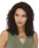 ARLENE- 100% Brazilian Remy Human Hair Natural Curls Black Wig - By Elegante 
