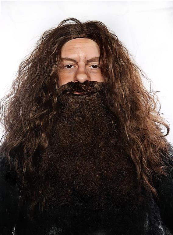 Hagrid Brown Beard And Costume Wig By Allaura The Wig Outlet