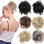 Messy Bun Hairpiece 7 inch Tousled Elastic Band Chignon (11 Colours) - by Allaura