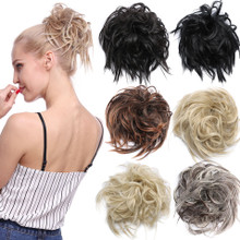 Messy Bun Hairpiece 7 inch Tousled Elastic Band Chignon (11 Colours) - by Allaura