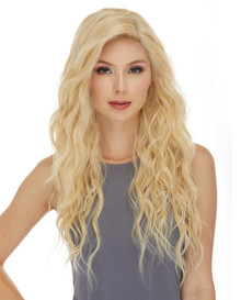 SHAKIRA- Swiss Lace Front Mono Top Base Blonde Heat Resistant Long Wavy Wig - by Sepia