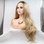 MADDIE - Lace Front Long Golden Blonde Wavy Ombre Wig - by Queenie Wigs