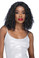 TINSLEY -  Heat Resistant Lace Front 14" LAYERED PIECED LOOSE DEEP WAVE WITH INVISIBLE CENTER PART by Vivica Fox