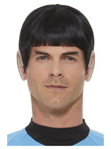 Black Short Dr Spock Wig, Star Trek