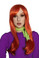 Long Orange Wig Daphne Scooby Doo Wig - by Allaura
