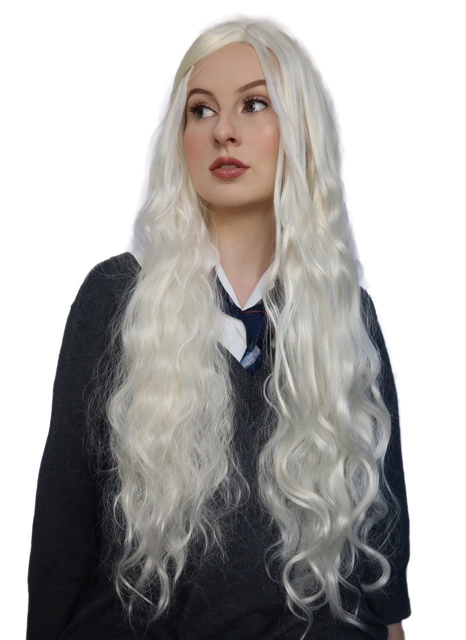 Luna Lovegood Long White Blonde Harry Potter Wig - by Allaura - The Wig  Outlet