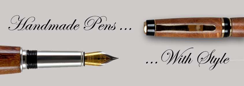 Styles of Pens - Rollerball, Fountain and Ballpoint