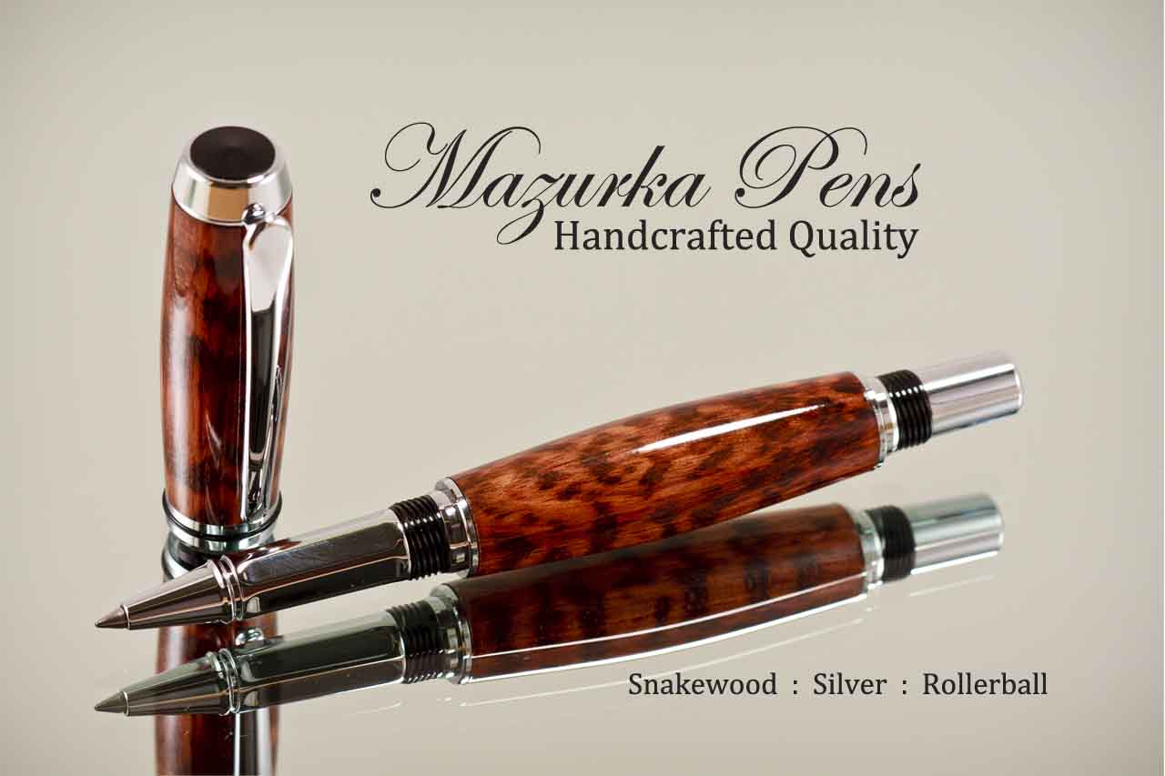 Snakewood Rollerball Pen