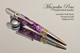 Purple Lavender Gold Resin Ballpoint Pen