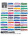 Color Chart for Private Reserve Ink - use this chart to compare colors
