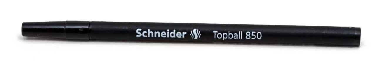 2 Recambios Schneider Topball 850 Negro 0.5 Mm Rollerball