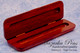 Rosewood hinged pen / pencil box or pen case.  Opens to reveal your handmade pen.