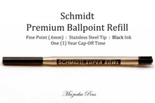 Schmidt 8900 Premium Ballpoint Refill - Black Ink