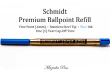 Schmidt 8900 Premium Ballpoint Refill - Blue Ink