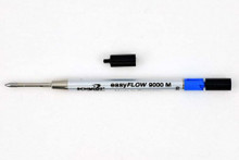 Rollerball to Ballpoint pen converter.  (EZ Flow 9000 ink cartridge shown not included).  This black plastic insert will convert your rollerball to use ballpoint ink cartridges