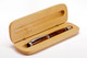 Maple hinged pen / pencil box or pen case.  Opens to reveal your handmade pen.  (pen shown is not included)