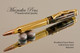 Handcrafted Bullet Cartridge Ballpoint Pen, .30 Caliber Replica Bullet Pen, Gold / Brass color Finish 