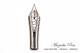Fountain Pen Nib, Bock #6 - EXTRA FINE Width, Steel