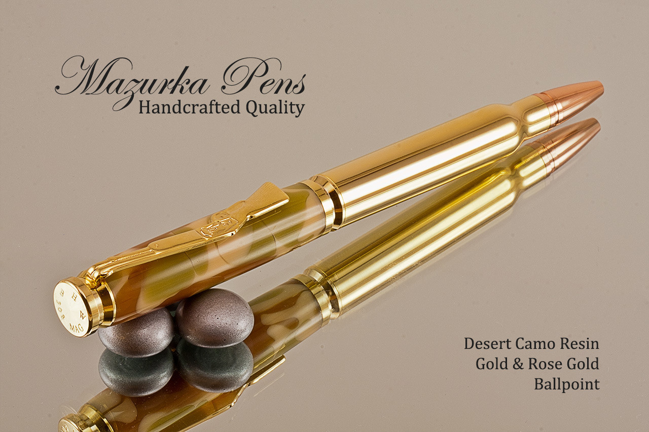 Design Gifts Rifle Bullet Pen