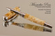 Hand Made Rollerball Pen made from Boxelder with Rhodium finish.